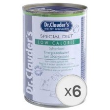 Hrana umeda pentru caini, DR. Clauder`s Low Calorie, 400g bax(6 buc)