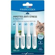 Pipete Francodex repelente Zen & Calm pisici 4 x 1 ml