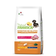 Natural Trainer Dog Sensitive Fara Gluten Mini Adult Iepure, 2 kg