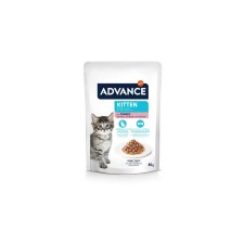 Hrana umeda pisici Advance Kitten, Curcan - plic 85 g