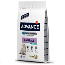 Hrana pisici Advance Sterilized Hairball 10 kg
